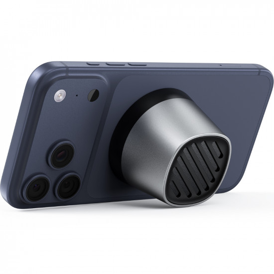 Φορητό Ηχείο Wireless Acefast K8 Go TWS ENC v6.0 600mAh 5W με Μαγνητική Βάση για Ασύρματη Φόρτιση 15W IPX4 Μαύρο 52955
