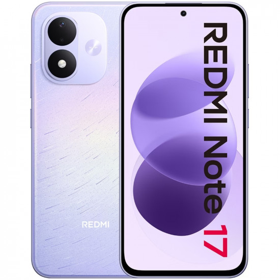 Xiaomi Redmi Note 17 4G Dual Sim 6.99 6GB/256GB NFC IP65 Celestial Purple 52999