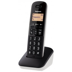 Ασύρματο Ψηφιακό Τηλέφωνο Panasonic KX-TGB610EU Μαύρο - Λευκό με Πλήκτρο Αποκλεισμού Κλήσεων 28091