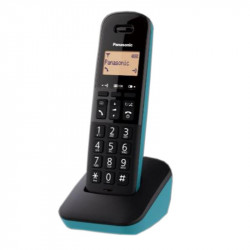 Ασύρματο Ψηφιακό Τηλέφωνο Panasonic KX-TGB610EU Μαύρο - Τυρκουάζ με Πλήκτρο Αποκλεισμού Κλήσεων 28089