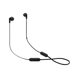 Bluetooth Hands Free JBL Tune 215 Neckband 16 ώρες Αυτονομία με Multi Pairing, Pure Bass Sound, Συμβατό με Voice Assistant JBLT215BTBLK Μαύρο 38297
