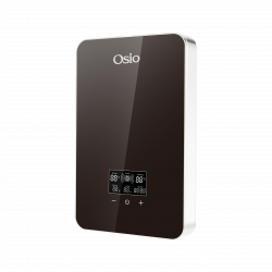 Osio OHF-2890B Ηλεκτρικός Ταχυθερμαντήρας Τοίχου Μπάνιου Μαύρος 8,5 kW με Ψηφιακή Οθόνη