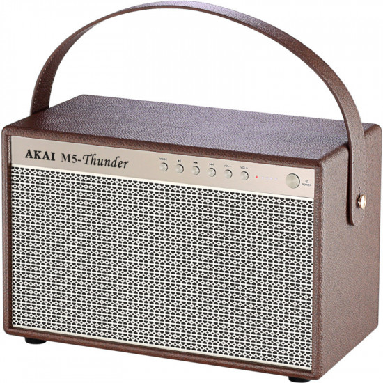 Akai M5-Thunder Φορητό ηχείο Bluetooth με USB, Aux-In και USB για φόρτιση – 28W - 110582-0093