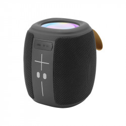 Akai ABTS-V5BK Μαύρο φορητό μίνι ηχείο Bluetooth με USB, SD, FM, AWS, LED, Handsfree – 3W RMS