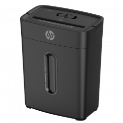 HP OneShred 6CC (2800) – Καταστροφέας Εγγράφων P-4 Σταυρωτής Κοπής για 6 Φύλλα με Κάδο 14L (Μαύρος, 230W)