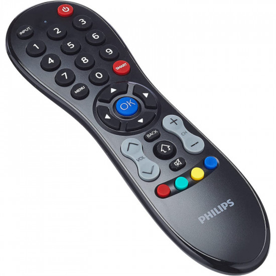 Philips SRP3011/GRS Universal τηλεχειριστήριο για τηλεοράσεις με εύκολο προγραμματισμό