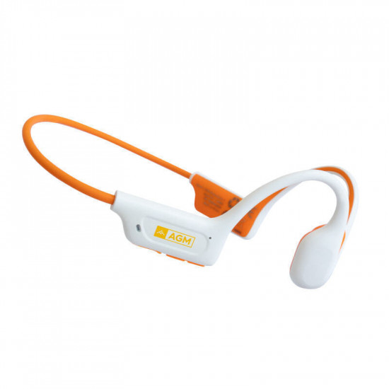 AGM Motion Buds 1 – Ασύρματα Ακουστικά Open Ear Bluetooth 5.2, IP68, USB Type-C, Πορτοκαλί
