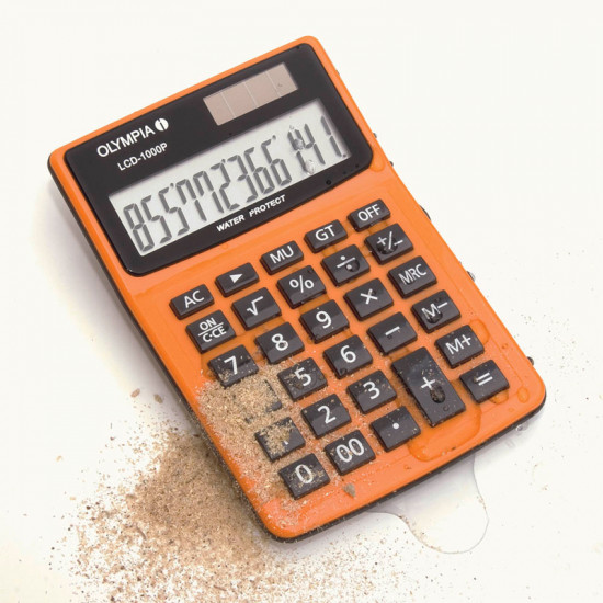 Olympia LCD-1000P Αδιάβροχη αριθμομηχανή τσέπης