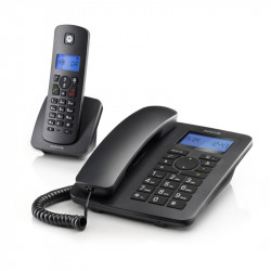 Motorola C4201 COMBO Ενσύρματο και ασύρματο τηλέφωνο σετ