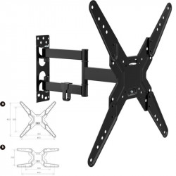 Osio OSM-7836 Βάση τηλεόρασης 17″ – 47″ VESA 400 x 400 - 18589-7836