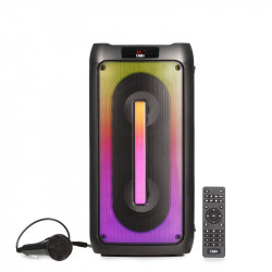 Osio OBT-8020 Φορητό ηχείο Bluetooth με USB, LED, AUX, TF, RC, FM, TWS και ενσ. μικρόφωνο – 60W
