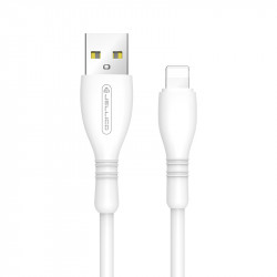 Jellico Καλώδιο Lightning σε USB 1m 3.1A Φόρτισης & Data 480Mbps (Λευκό)