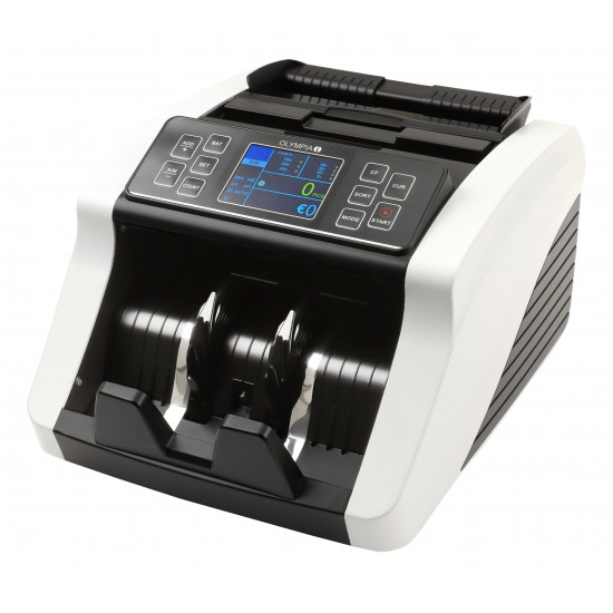 Olympia NC 560 PLUS – Μετρητής Χαρτονομισμάτων με UV/MG/IR/DD Έλεγχο & Υπολογισμό Αξίας