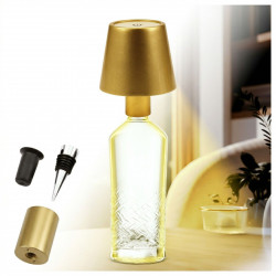 Add Living Bottle Light V2442 (3237) Επαναφορτιζόμενο φωτιστικό LED για μπουκάλι με 3 χρώματα φωτισμού, touch και IP44 (Χρυσαφί)