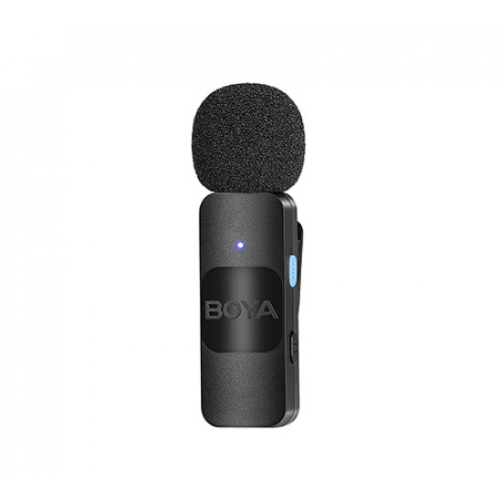 BOYA BY-V1 Wireless Lavalier Microphone for iPhone iPad Mini Lapel Lightning connection