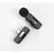 BOYA BY-V10 Wireless Lavalier Microphone for Android Mini Lapel USB-C connection