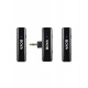 BOYALINK Mobile Wireless Mic for Android (USB-C) iPhone IOS and 3,5 TRS (laptop) 2 person vlog