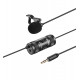 BOYA BY-M1 Pro II wired mic Professional lavalier mic - jack 6m cable Camera Smartphone Tablet