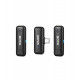 BOYA BY-WM3T-U2 2,4GHz Mobile wireless mic For Android USB-C (2 transmitters, two person vlog)