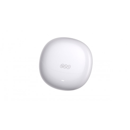 QCY AilyBuds Pro Semi-Ear ANC TWS White 6 mic & A.I. Noise Cancel. LDAC Audio Ultra HD Multi-point