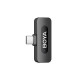 BOYA BY-V3 Combo Mobile Wireless Mic for Android iPhone (USB-C & Lightning) 2 person vlog w charging