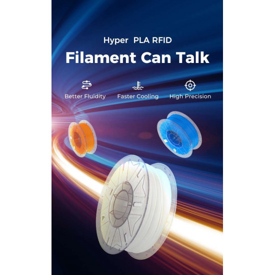 Creality Hyper PLA RFID Brown - Fast Printing Filament with CFS tag 1kg 1.75 (3301010465)