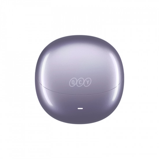QCY AilyBuds Pro Semi-Ear ANC TWS Purple 6 mic & A.I. Noise Cancel. LDAC Audio Ultra HD Multi-point