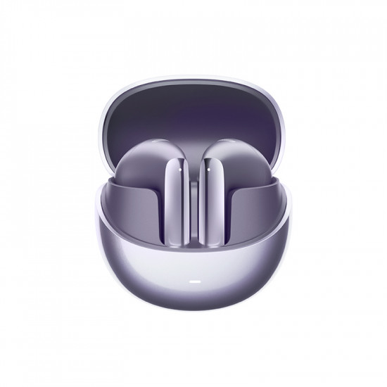 QCY AilyBuds Pro Semi-Ear ANC TWS Purple 6 mic & A.I. Noise Cancel. LDAC Audio Ultra HD Multi-point