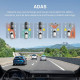 70mai A800S-1 Front & Rear Dash Cam 4k w. screen set w. RC06 Rearview Cam - 2160p 140FOV 500mAh Car