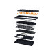 Razer BLACKWIDOW V4 75% - Mechanical RGB Gaming Keyboard - Hot-Swappable - Orange Tactile Switches