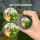 Kodak Memo Shot ERA -  2-in-1 Instant Camera and Photo label Printer + one Roll, Yellow