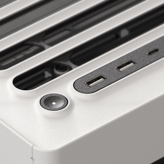 HAVN HS 420 white Premium Midi Tower Case - without vertical GPU support