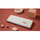 Keychron K4 HE (K4H-Q1) Special Wood Edition White Wireless Magnetic Hall Effect RGB Keyboard 96% US