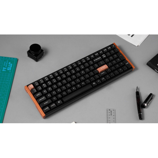 Keychron K4 HE (K4H-F1) Special Wood Edition Wireless Magnetic Hall Effect RGB Keyboard 96% US