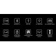 Keychron K5 V2 (K5X-B4) QMK Wireless Mechanical Keyboard Banana Switch RGB 100% US Layout