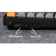 Keychron K8 Max (K8M-B3) QMK Wireless Mechanical Keyboard Brown Switch RGB 80% US Layout