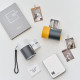 Kodak Memo Shot ERA -  2-in-1 Instant Camera and Photo label Printer + one Roll, Yellow