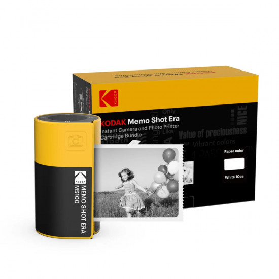 Kodak Memo Shot ERA Catridge - Paper for photo-Label Printer (9 Rolls)