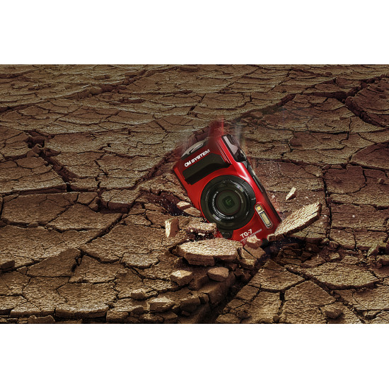 Olympus OM-System TG-7 Red Tough Camera Underwater