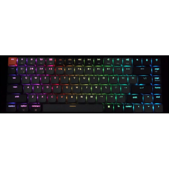 Keychron K3 V3 (K3X-B1) QMK Wireless Mechanical Keyboard Red Switch RGB 75% US Layout