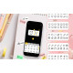 Kodak Label ERA M50 Label Maker Machine, Yellow (Label Printer with 1 Roll Sticker Label)