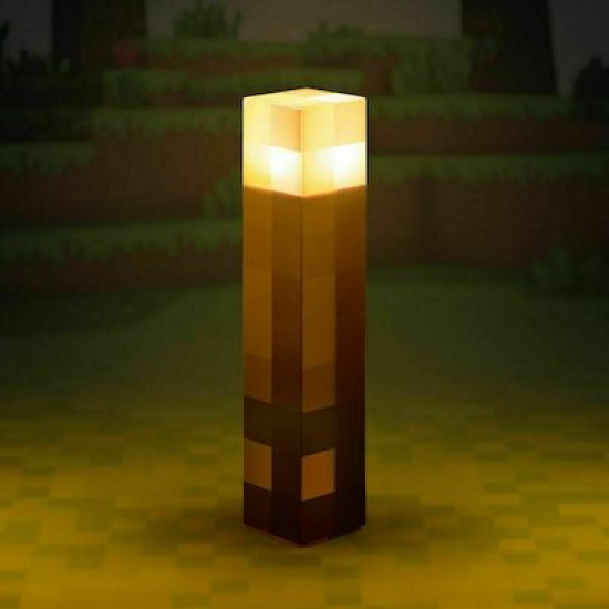 Paladone Παιδικό Διακοσμητικό Φωτιστικό Torch Κίτρινο 6x6x28εκ. PP9202MCF