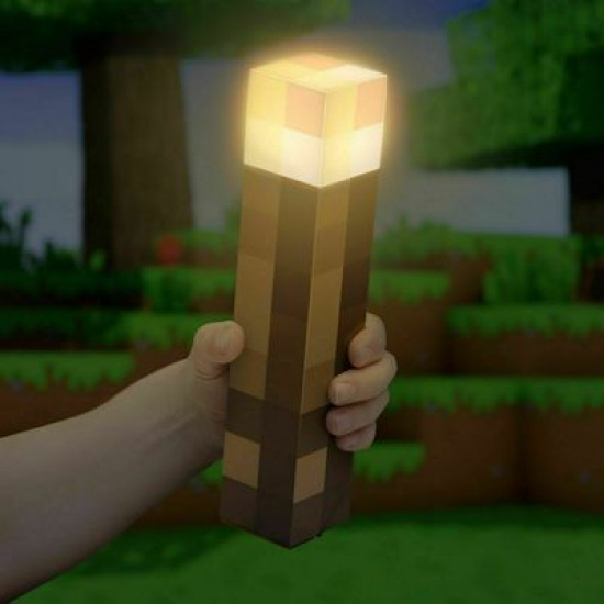 Paladone Παιδικό Διακοσμητικό Φωτιστικό Torch Κίτρινο 6x6x28εκ. PP9202MCF