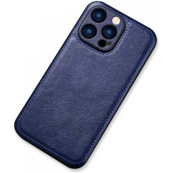 Bodycell Pattern Leather Backcover iPhone 11  Blue