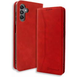 Bodycell Book Case Pu Leather Samsung M34 Red