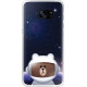Θήκη Faceplate Samsung S7 Line Friends Cover 