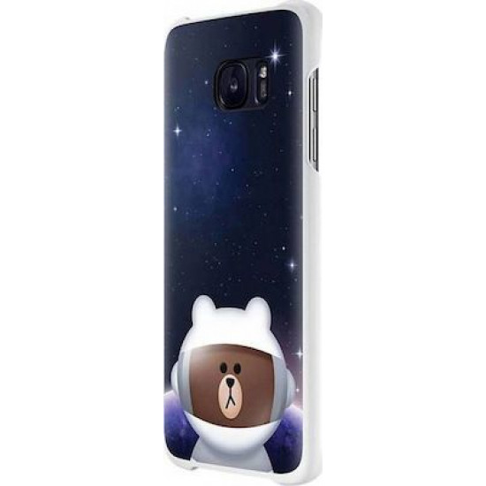 Θήκη Faceplate Samsung S7 Line Friends Cover 