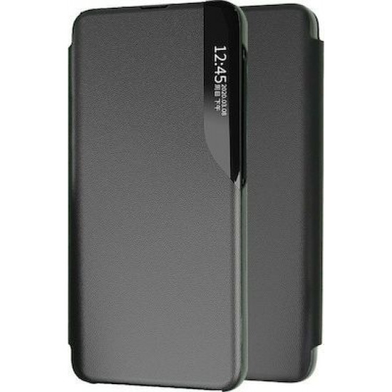 Θήκη Book Ancus για Apple iPhone 12 Pro Max TPU Μαύρη