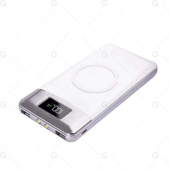 Wireless Power Bank 10000 mAh White