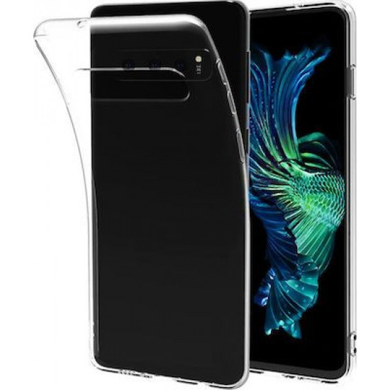 Silicon Case For Samsung S10 Clear